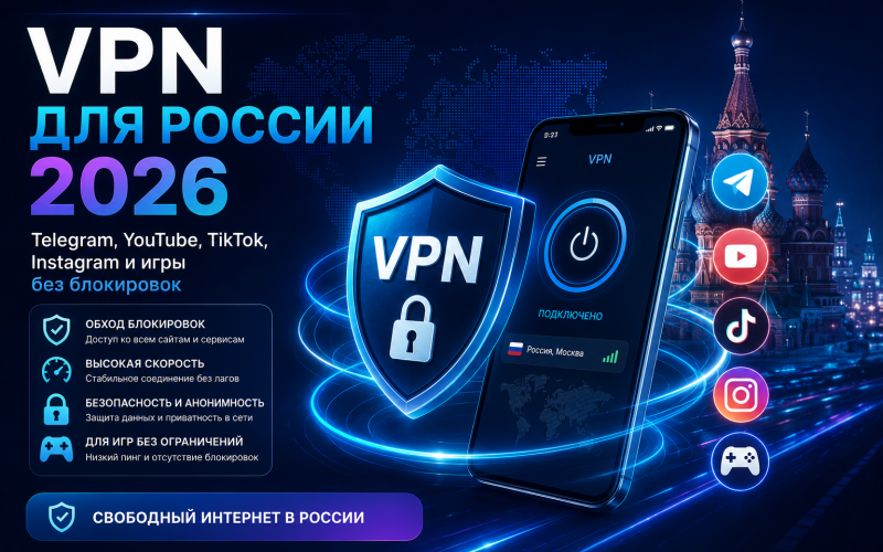 Скачать ВПН для России 2026 — быстрый обход блокировок скачать ВПН для России