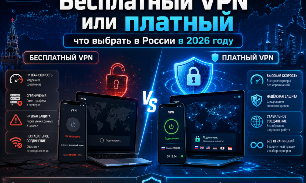бесплатный VPN или платный